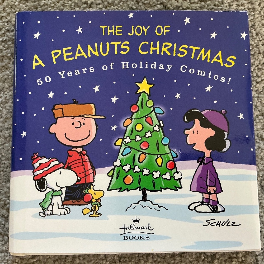 The Joy Of A Peanuts Christmas 50 Years of Holiday Comics! Hardback Book